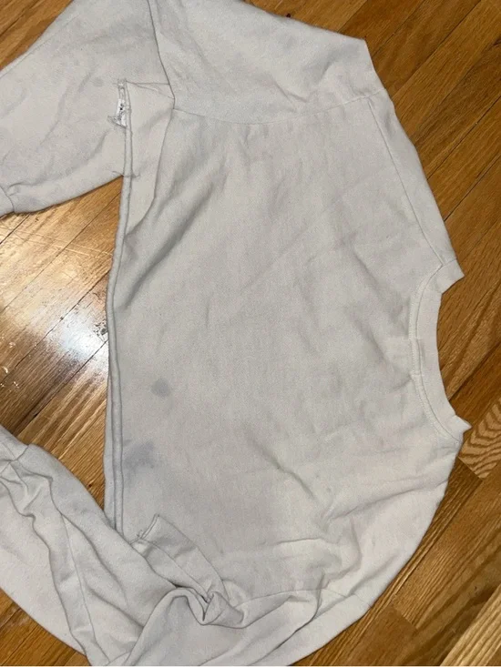 Garage Women's Light Gray 'ASPEN' Embroidered Sweatshirt - Picture 2 of 2